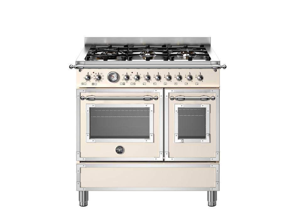 Bertazzoni Gasspis Heritage 90 cm med Dubbelugn