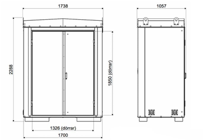 Gascontainer GC1700 - FRI FRAKT